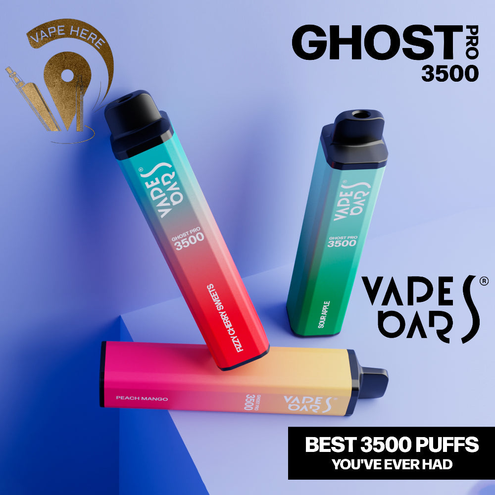 VAPES BAR GHOST PRO 3500 PUFFS DISPOSABLE VAPE Price & Flavors in Dubai UAE Abu Dhabi (2)