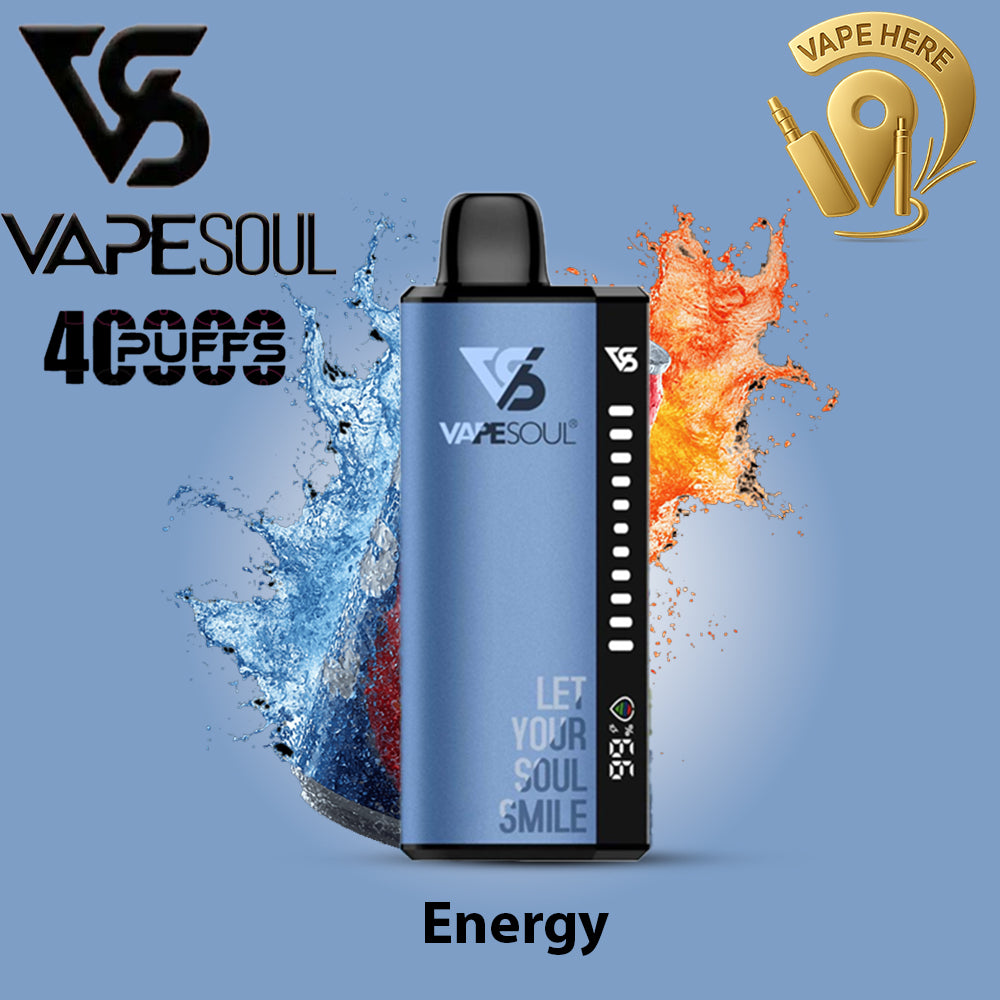 VAPESOUL 40K Puffs  20mg - Disposable Vape Energy UAE Dubai 