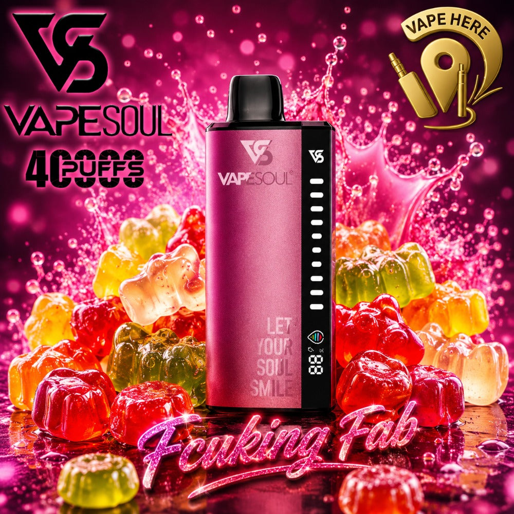 VAPESOUL 40K Puffs  20mg - Disposable Vape  Fcuking Fab Ajman, UAE