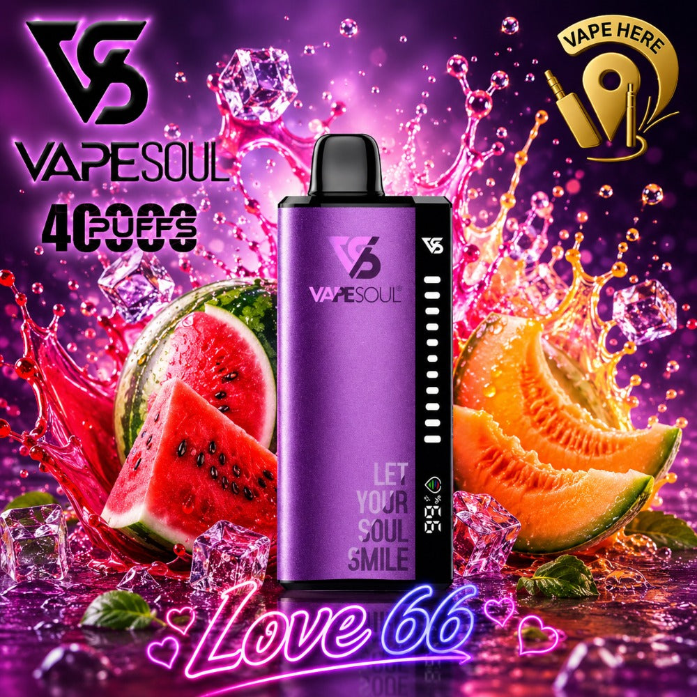 VAPESOUL 40K Puffs  20mg - Disposable Vape Love 66 Ras Al Khaimah, UAE