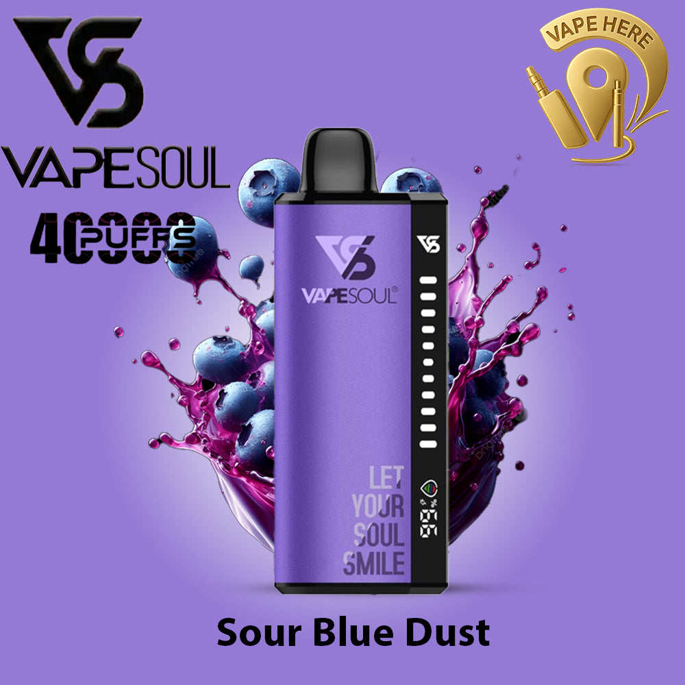 VAPESOUL 40K Puffs Disposable Vape 20mg – Buy Online in Dubai & UAE | Vape  Here Store