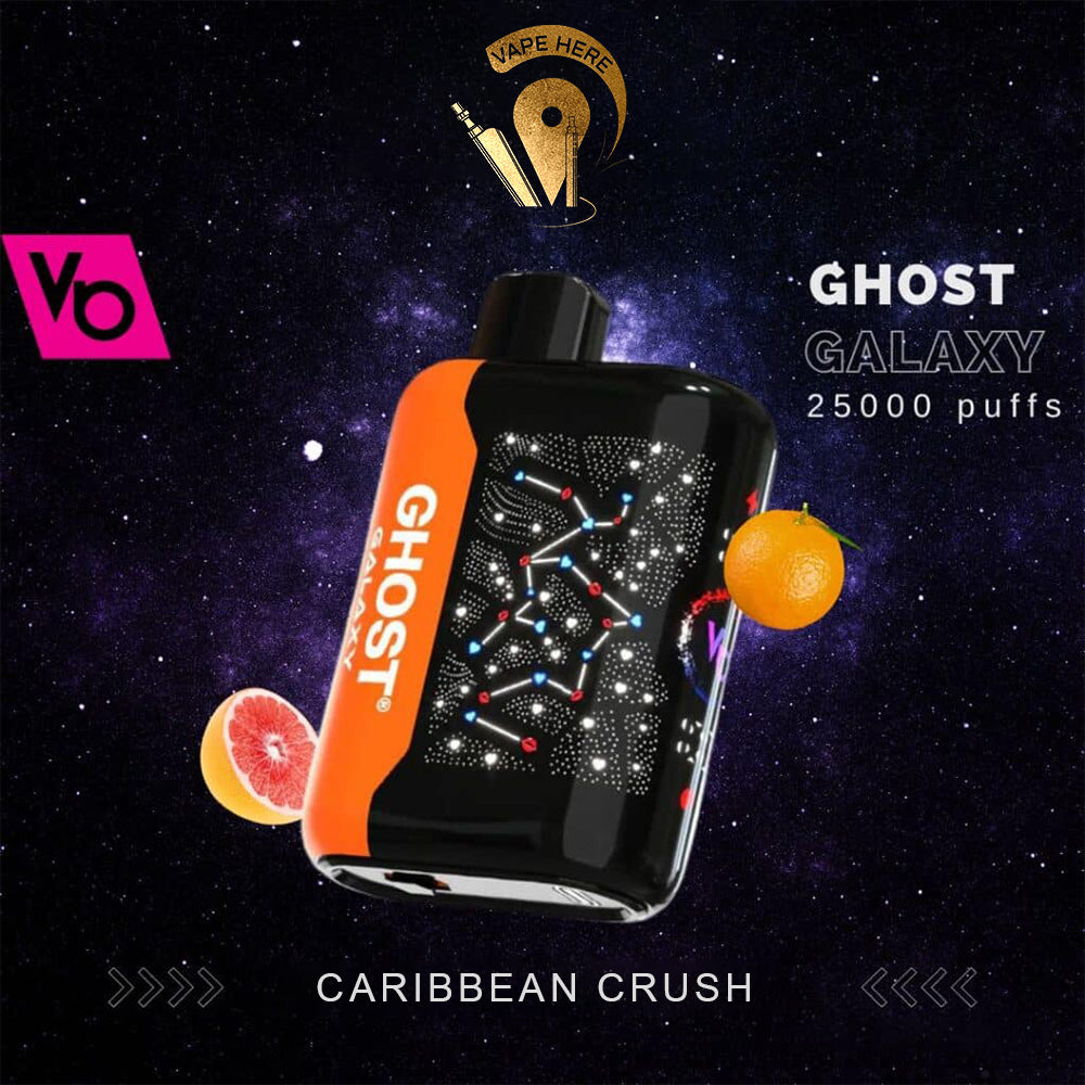 VAPES BAR - GHOST GALAXY 25000 PUFFS 20MG DISPOSABLE VAPE Caribbean Crush UAE Umm Al Quwain