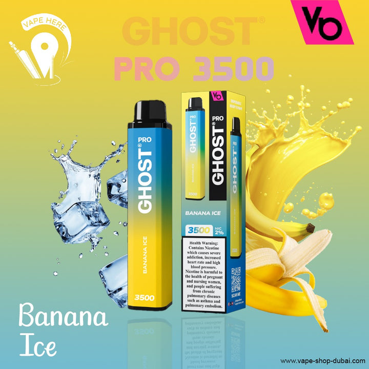 ghost bar vape 20mg Ghost Pro 8000+ By Vapes Bars Prefilled Pod Vape Kit main image 0