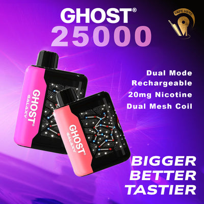 VAPES BAR GHOST GALAXY 25000 PUFFS 20MG DISPOSABLE VAPE UAE Abu Dhabi