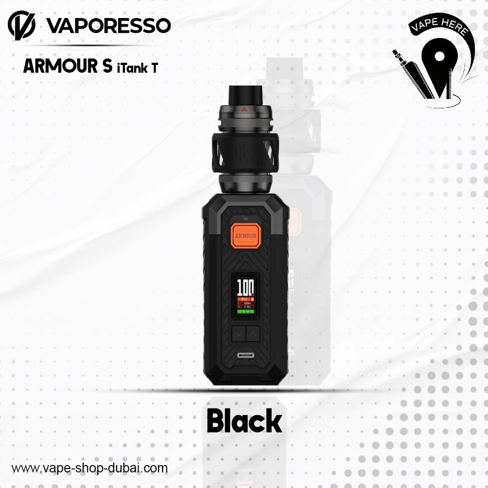 VAPORESSO ARMOUR S iTank T Vape  Kits Black UAE Al Ain 