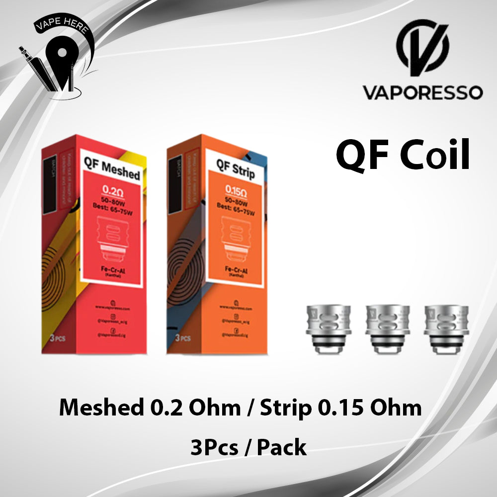 VAPORESSO SKRR QF Replacement Coils | Vape online Dubai | Vape Alain  Delivery | Vape Best Price