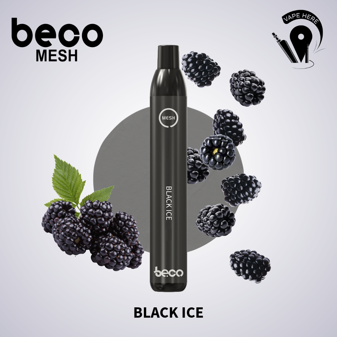 VAPTIO BECO MESH - DISPOSABLE VAPE DEVICE (2200 PUFFS) Black Ice UAE Ajman