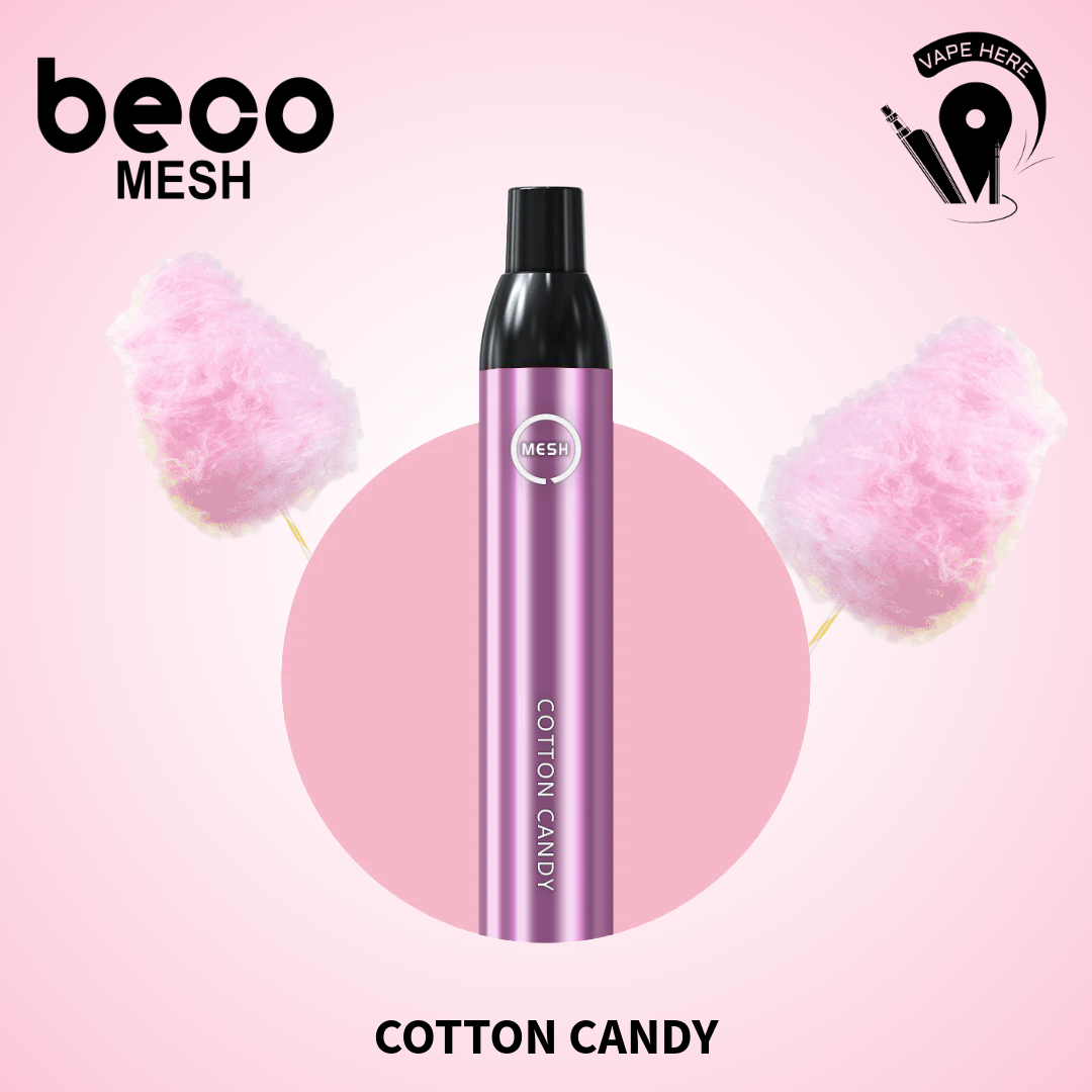 VAPTIO BECO MESH - DISPOSABLE VAPE DEVICE (2200 PUFFS) Cotton Candy UAE Abu Dhabi