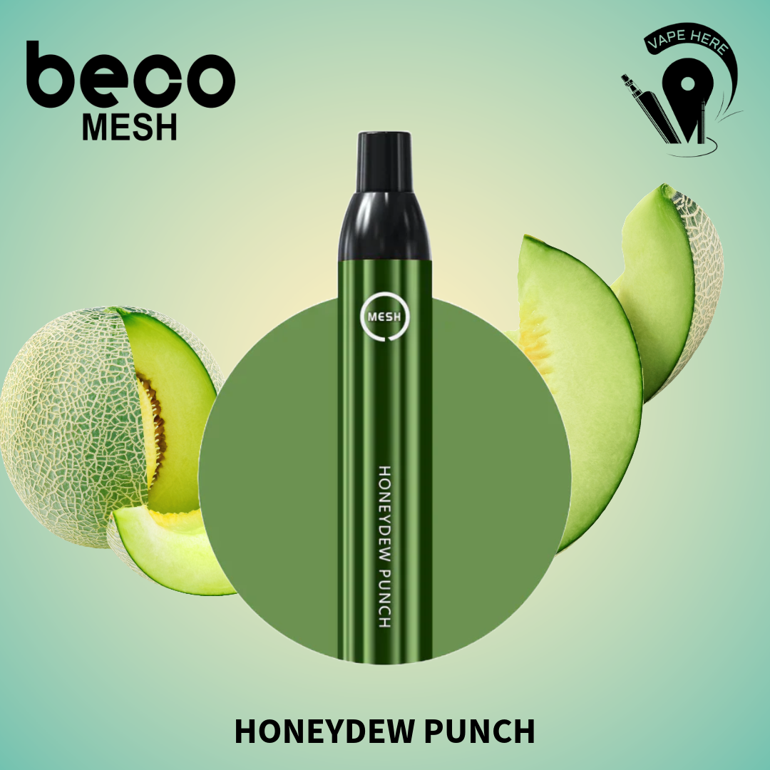 VAPTIO BECO MESH - DISPOSABLE VAPE DEVICE (2200 PUFFS) Honeydew Punch UAE Dubai