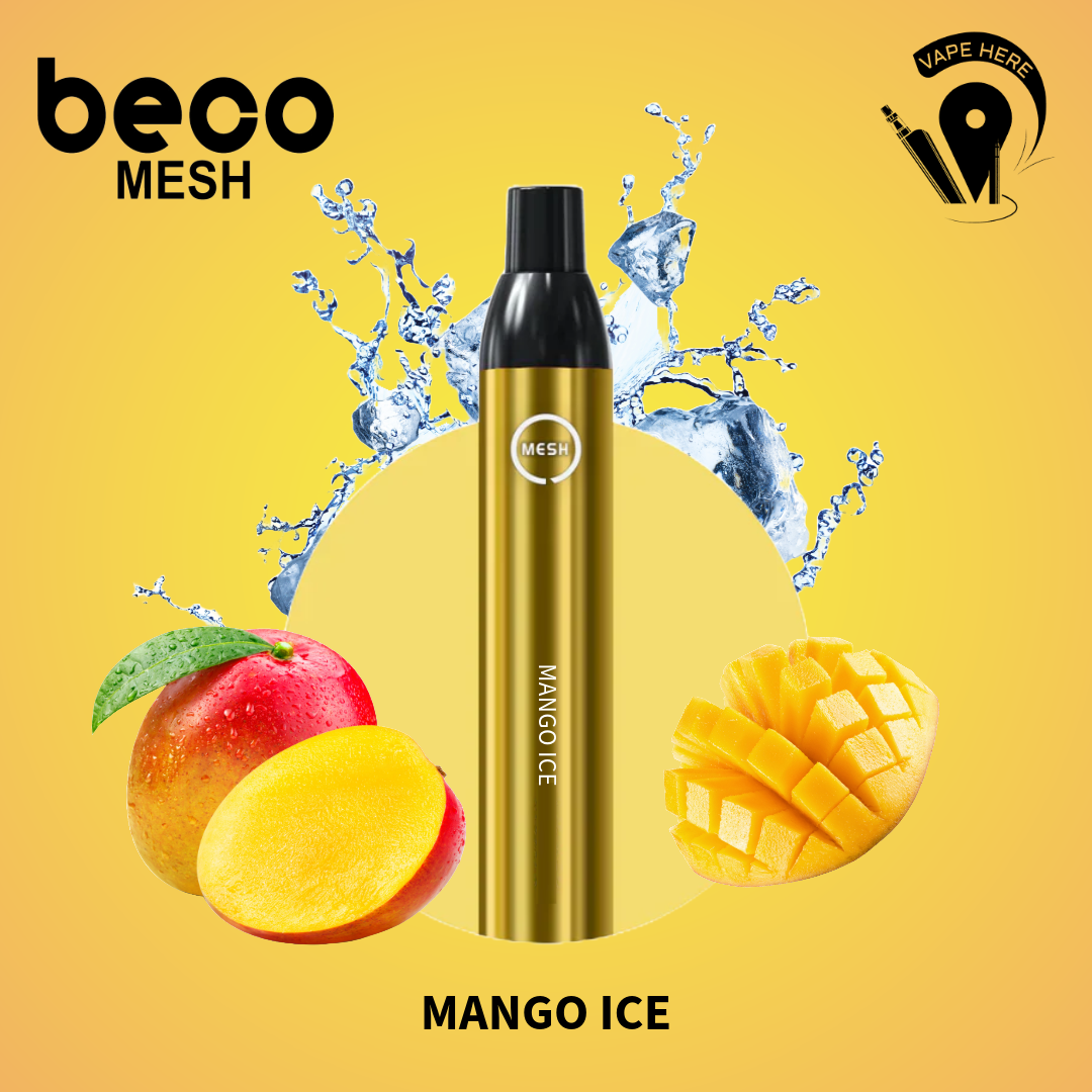 VAPTIO BECO MESH - DISPOSABLE VAPE DEVICE (2200 PUFFS) Mango Ice UAE Dubai