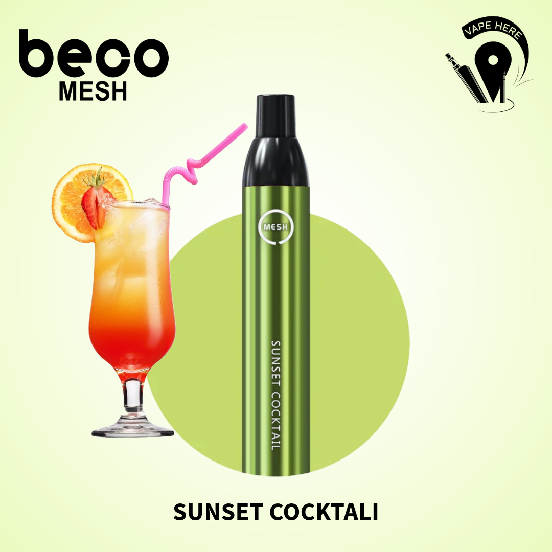 VAPTIO BECO MESH - DISPOSABLE VAPE DEVICE (2200 PUFFS) Sunset Cocktali UAE Fujairah