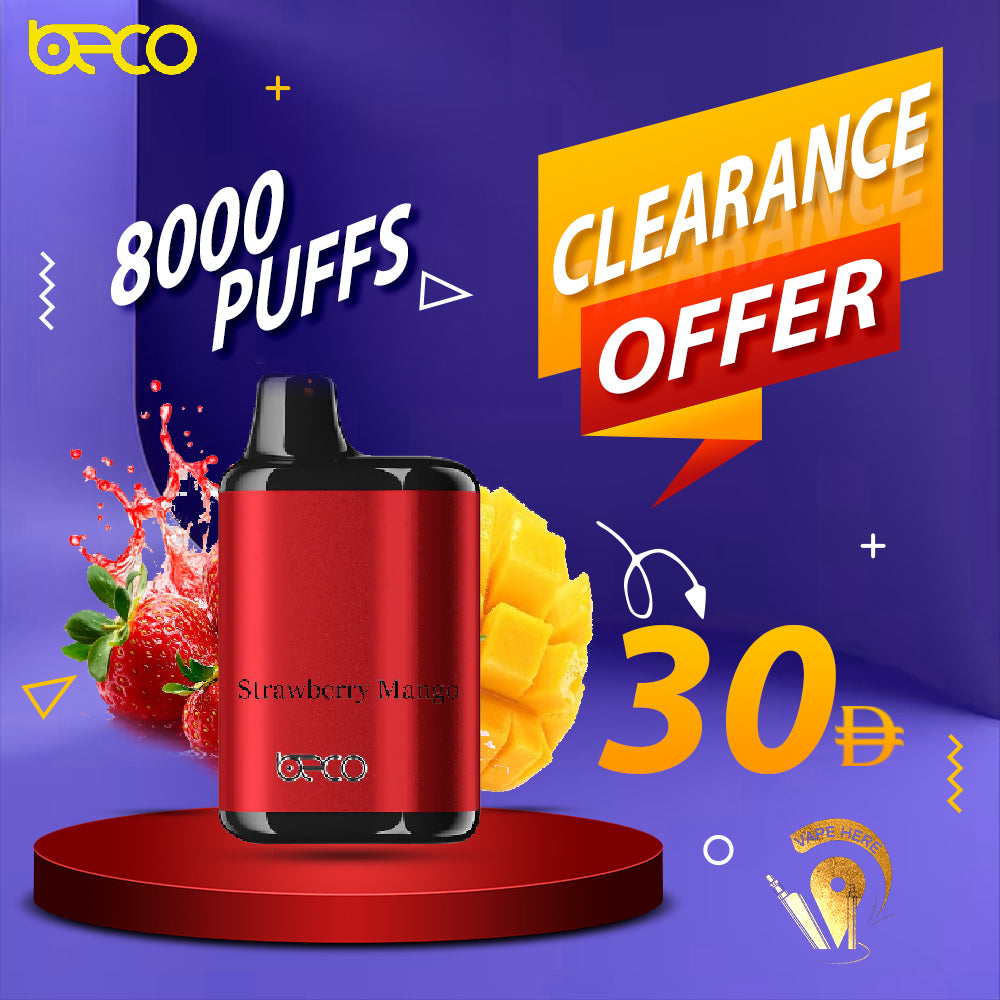 VAPTIO BECO LUX 8000 PUFFS DISPOSABLE VAPE UAE AL AIN