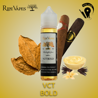 VCT BOLD 60ml E-Liquids - VCT Collection from Ripe Vapes UAE Abu Dhabi & Dubai