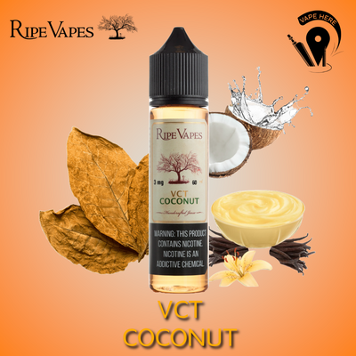 VCT COCONUT 60ml E-Liquids - VCT Collection from Ripe Vapes UAE Abu Dhabi & Dubai