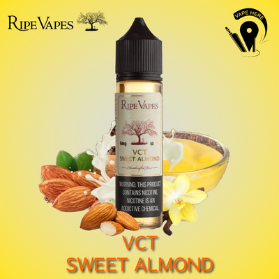 VCT SWEET ALMOND 60ml E-Liquids - VCT Collection from Ripe Vapes UAE Abu Dhabi & Dubai