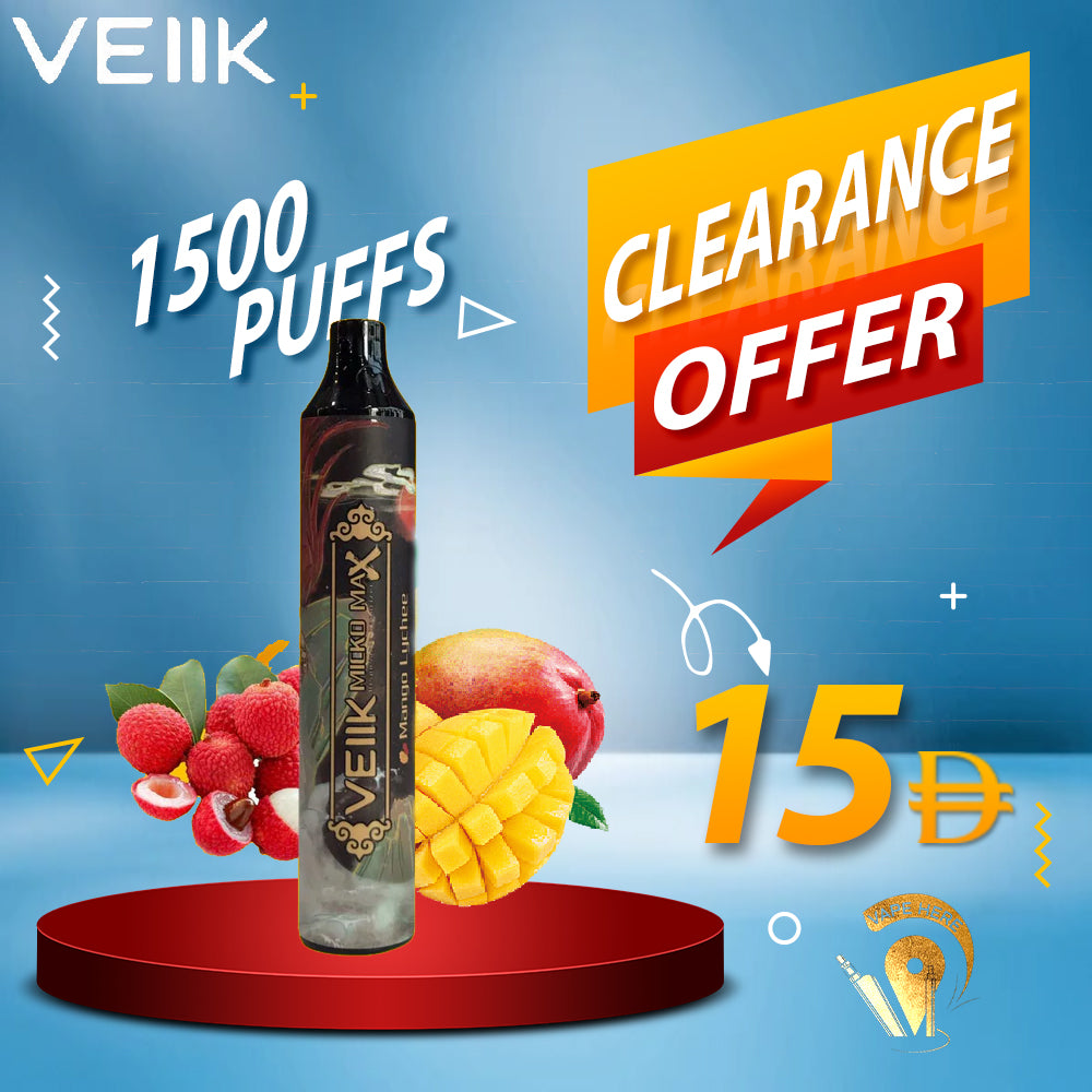 VEIIK MICKO MAX Disposable 50mg - 1500Puffs UAE AL AIN