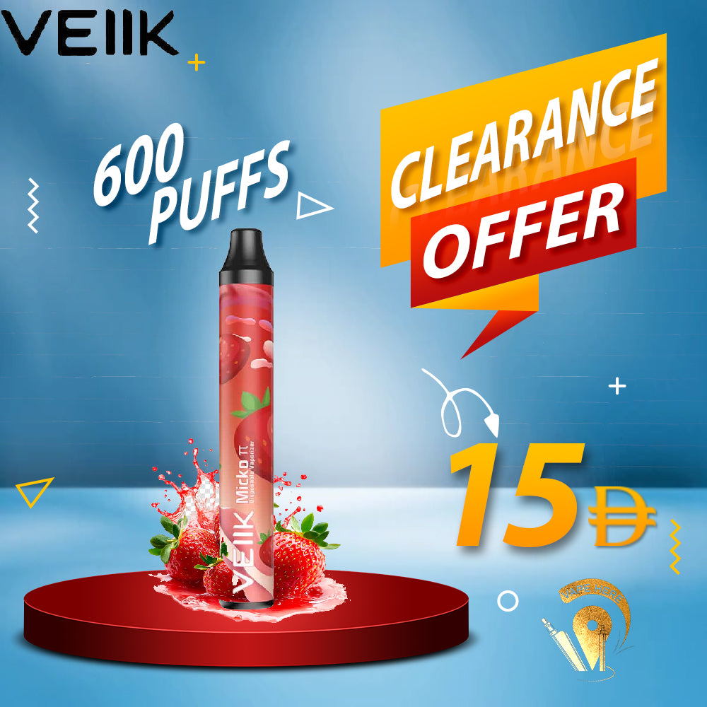 VEIIK MICKO π PIE Disposable Vaporizer - 600 Puffs UAE DUBAI