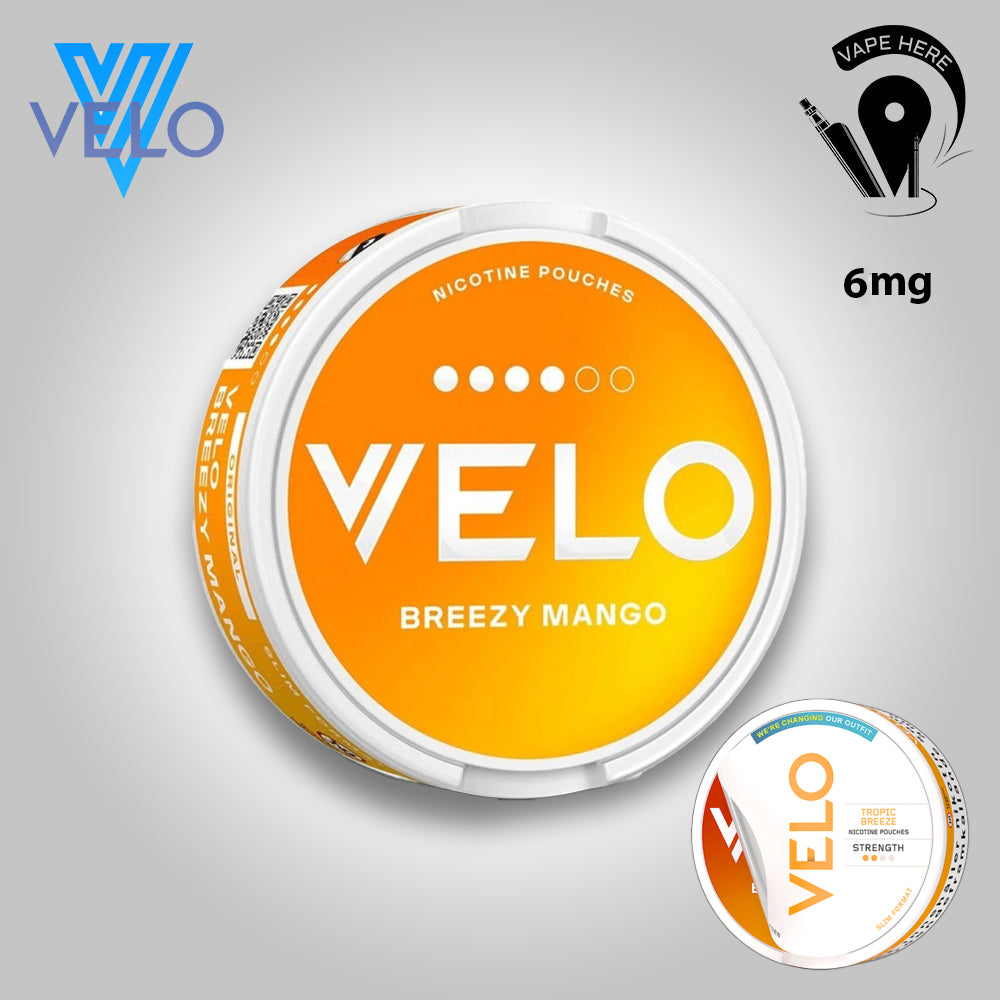 VELO Nicotine Pouches Breezy Mango UAE Ajman