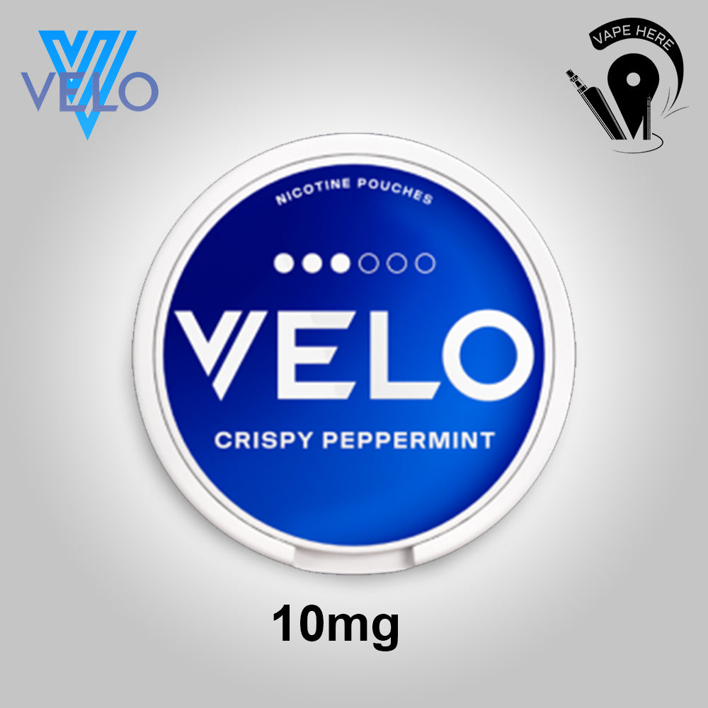 VELO Nicotine Pouches Dubai – Tobacco-Free Nicotine for Experienced Users Crispy Peppermint UAE Al Ain