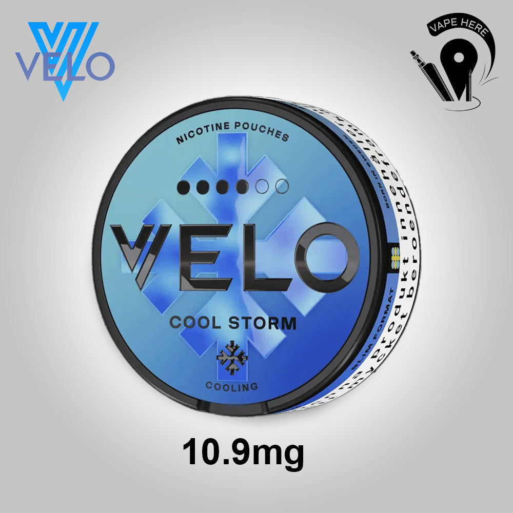 VELO Nicotine Pouches Dubai – Tobacco-Free Nicotine for Experienced Users Peppermint Storm UAE Ras Al Khaimah 