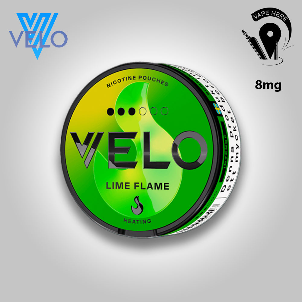 VELO Nicotine Pouches Lime Flame UAE UAE Al Ain