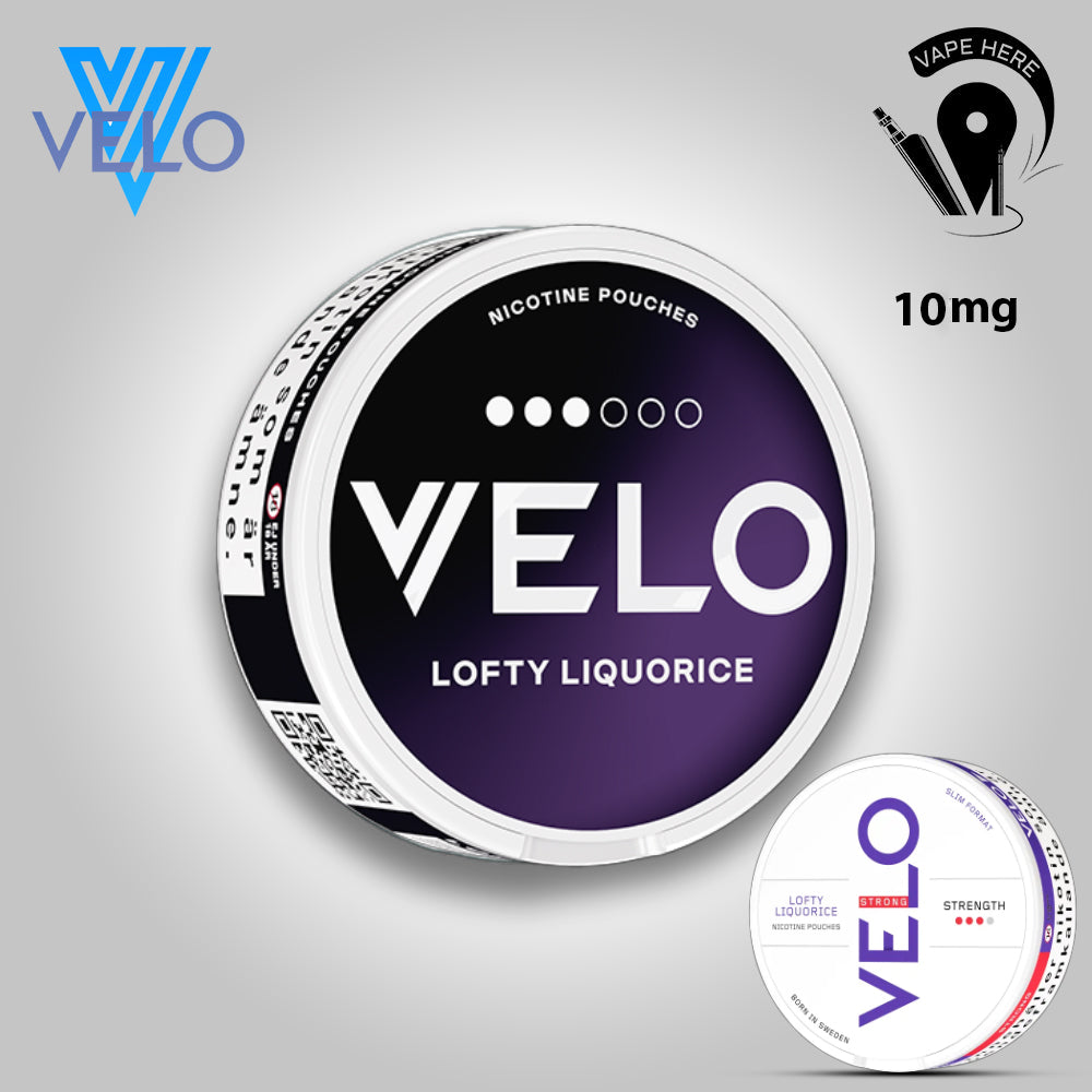 VELO Nicotine Pouches Lofty Liquorice UAE Abu Dhabi