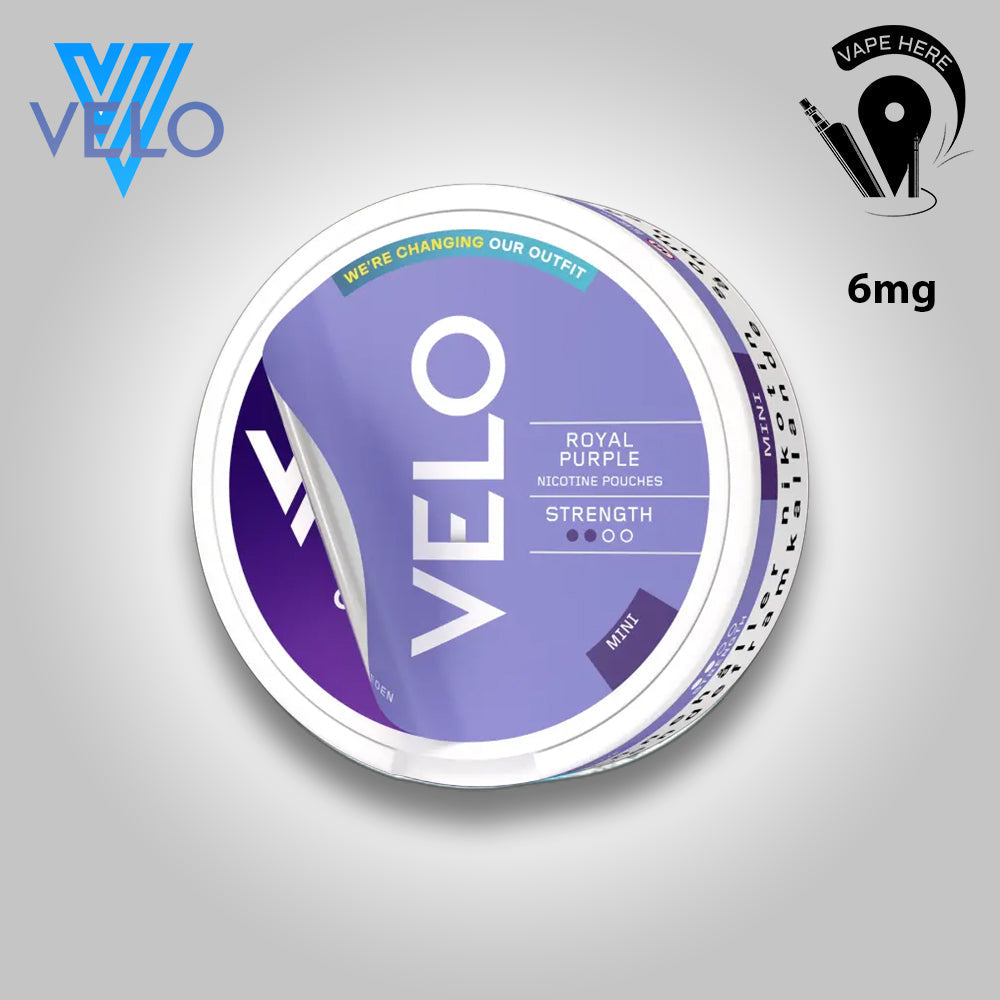 VELO Nicotine Pouches Royal Purple Mini UAE Al Ain