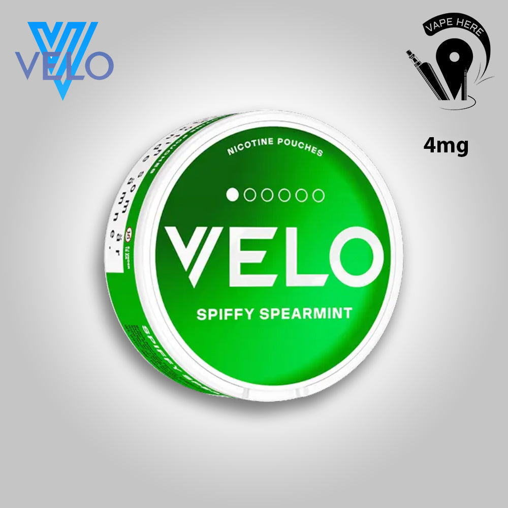 VELO Mini Nicotine Pouches Spiffy Spearmint UAE Abu Dhabi