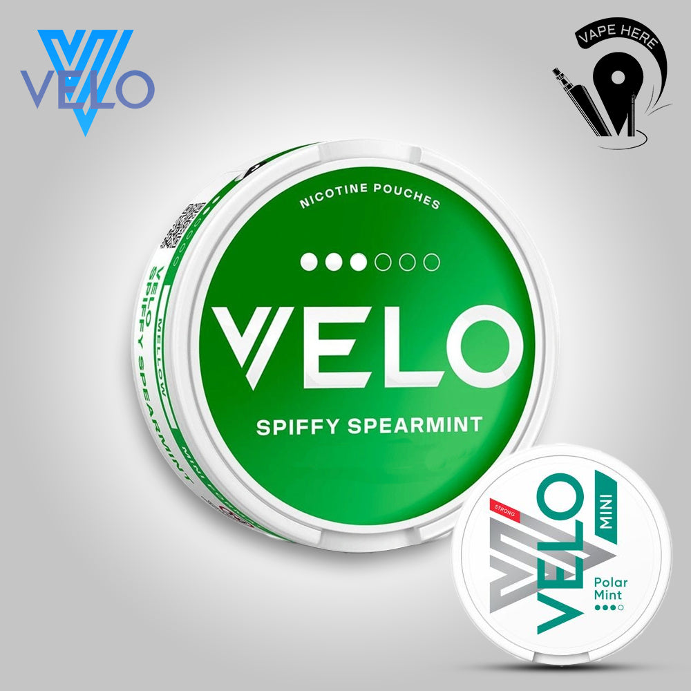 Velo Nicotine Pouches Spiffy Spearmint (Polar Mint) UAE Abu Dhabi