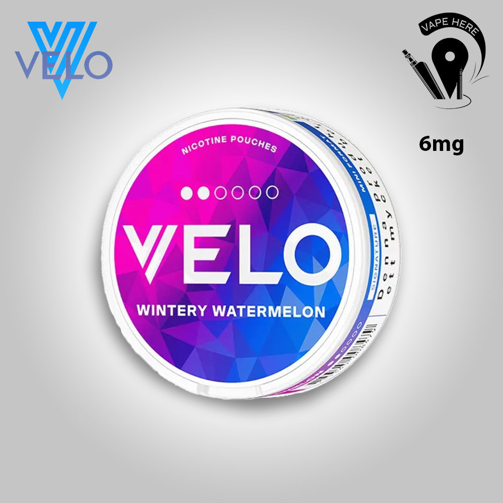 VELO Mini Nicotine Pouches Wintery Watermelon UAE Abu Dhabi