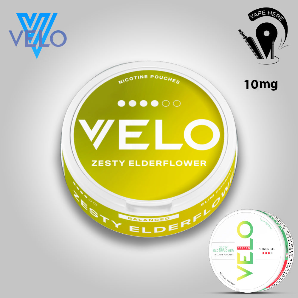 VELO Nicotine Pouches Lofty Liquorice Zesty Elderflower UAE Ajman