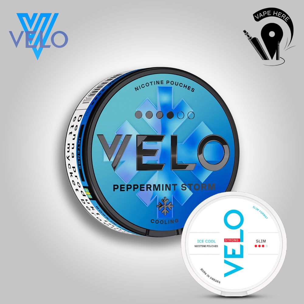 VELO Nicotine Pouches (Standard) Peppermint Strom UAE Dubai