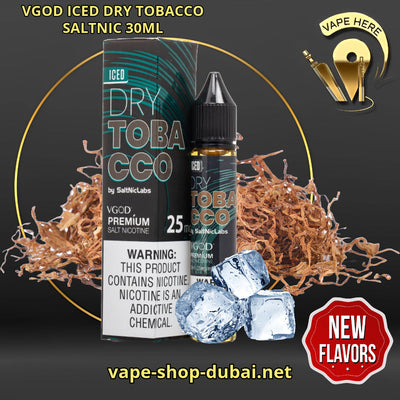 VGOD ICED DRY TOBACCO SALTNIC 30ML