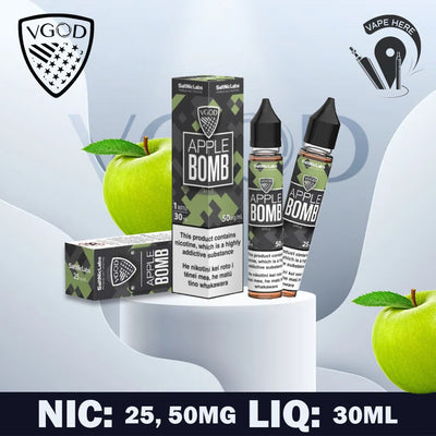 VGOD Apple Bomb Nic Salts - 30ml Ajman UAE,