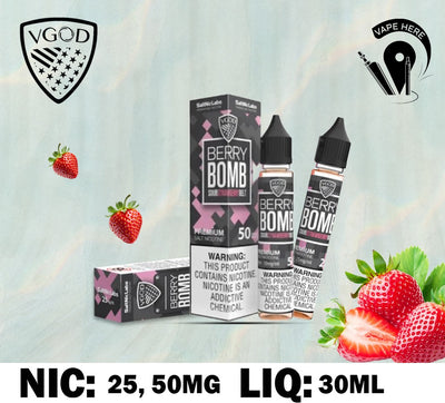 VGOD Berry Bomb Nic Salts - 30ml Ajman UAE