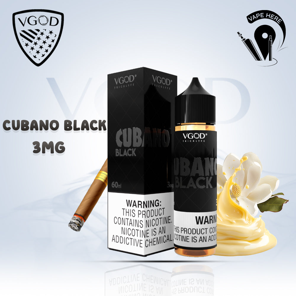 VGOD Black Cubano - 60ml Al ain UAE,