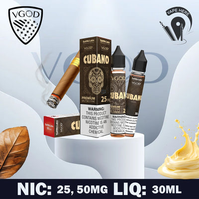 VGOD Cubano Nic Salts - 30ml Abu dhabi UAE,