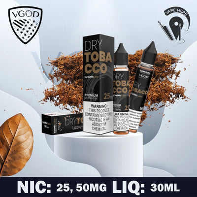 VGOD Dry Tobacco Nic Salts - 30ml Ajman UAE
