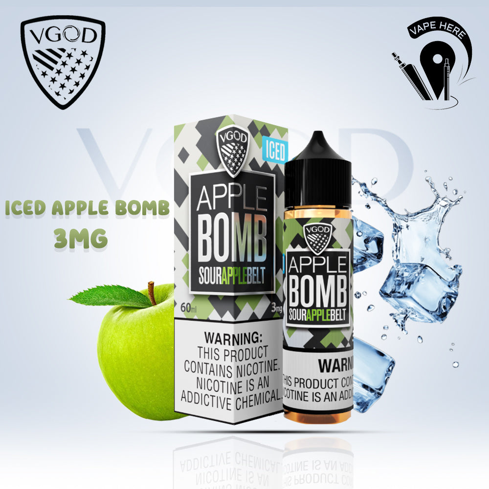VGOD Iced Apple Bomb - 60ml Sharjah UAE,
