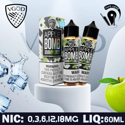 VGOD Iced Apple Bomb - 60ml Dubai UAE,