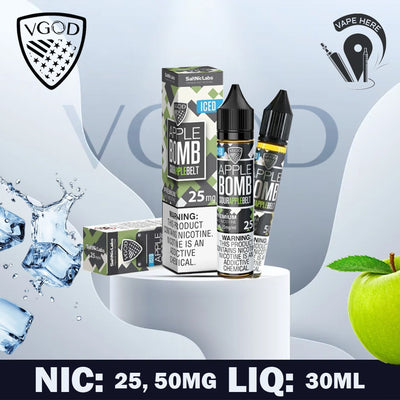VGOD Iced Apple Bomb Nic Salts - 30ml Ajman UAE,