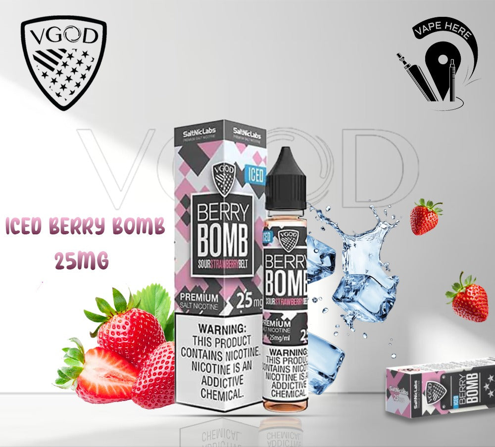 VGOD Iced Berry Bomb Nic Salts  - 30ml Umm al quwain