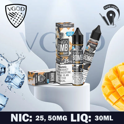 VGOD Iced Mango Bomb Nic Salts - 30ml Umm Al Quwain UAE,