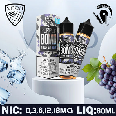 VGOD Iced Purple Bomb - 60ml Ajman UAE,