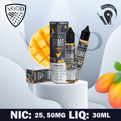 VGOD Mango Bomb Salt Nic - 30ml Sharjah UAE