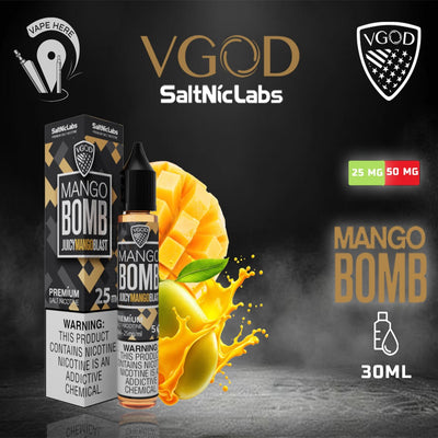 VGOD Mango Bomb Salt Nic - 30ml UAE Abu Dhabi 