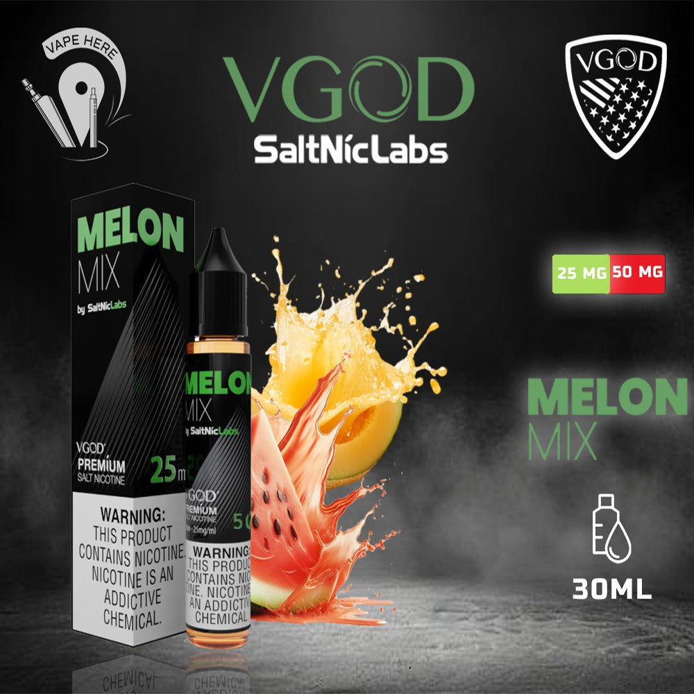 VGOD Melon Mix Salt Nic - 30ml UAE Abu Dhabi 