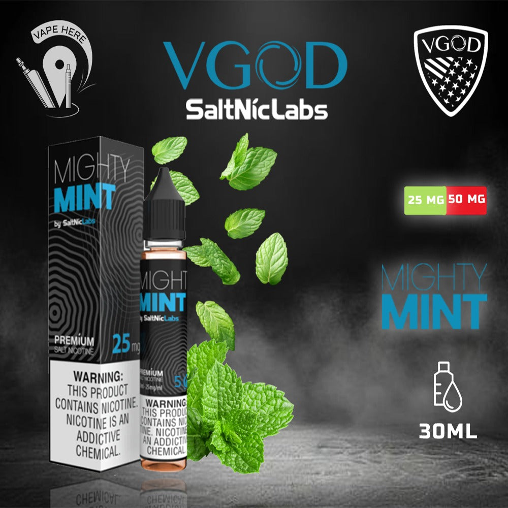 VGOD Mighty Mint Nic Salts in Dubai & Abu dhabi with huge discount | Vape  Jeddah Delivery | Vape Riyadh Delivery