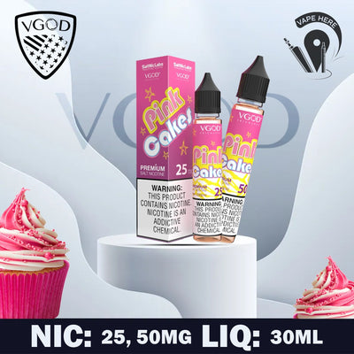 VGOD Pink Cakes Nic Salts - 30ml Ajman UAE,