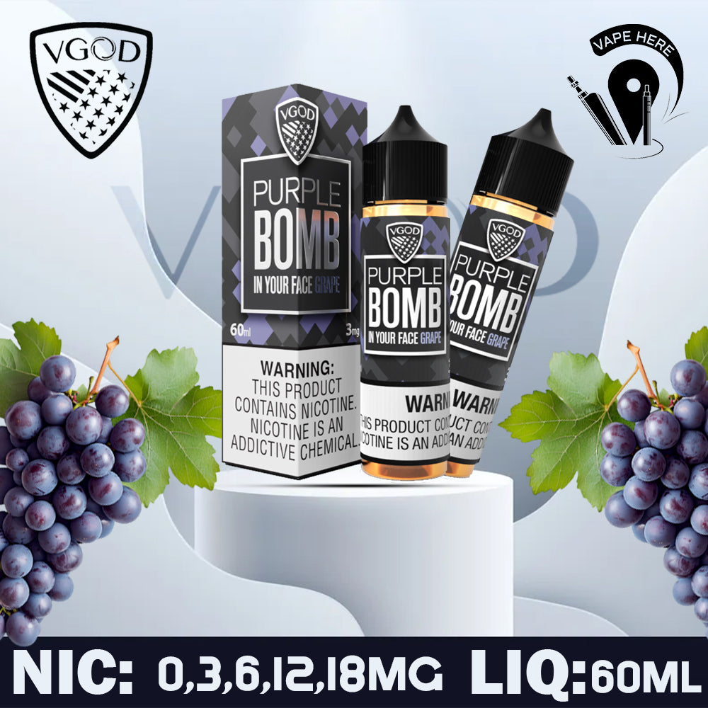 VGOD Purple Bomb 60ml | best Vape Store Abu Dhabi | Vape Online UAE | Vape Best Price | Vape Here Store VGOD Purple Bomb 60ml | best Vape Store Abu Dhabi | Vape Online UAE | Vape Best Price | Vape Here Store